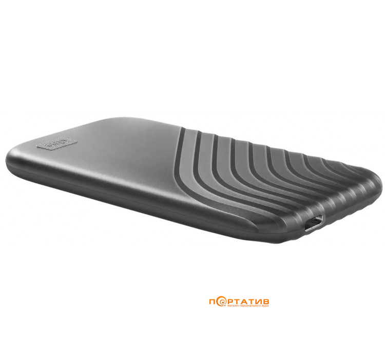 USB SSD накопичувач WD My Passport SSD 4TB USB 3.2 Space Gray (WDBAGF0040BGY-WESN)