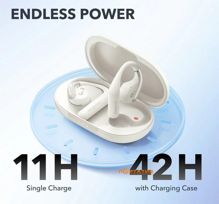 Наушники Anker SoundCore Aerofit Calm White (A3872G21)