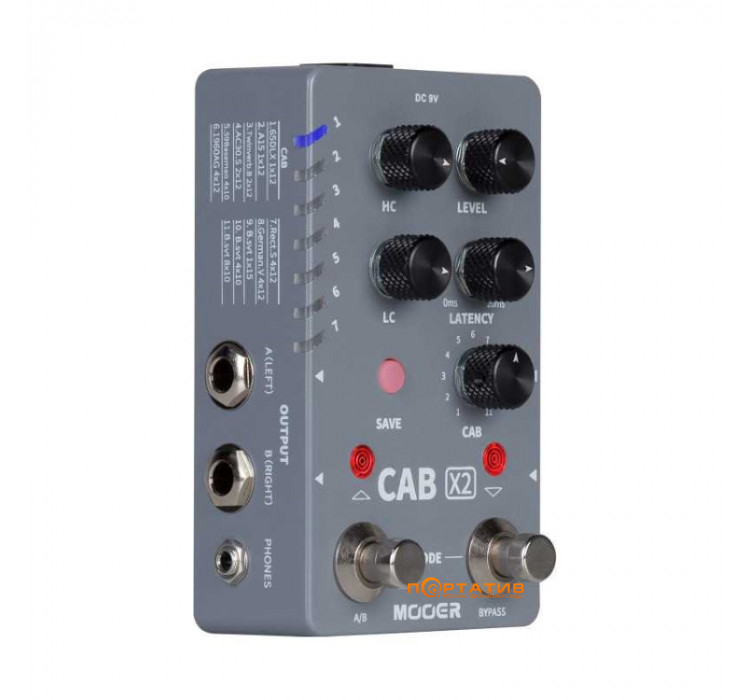 Гітарна педаль Mooer CAB X2