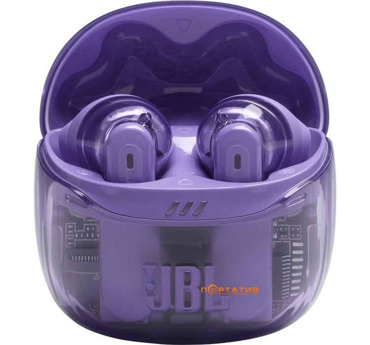 Навушники JBL Tune Flex 2 Ghost Purple (JBLTFLEX2GMAE)