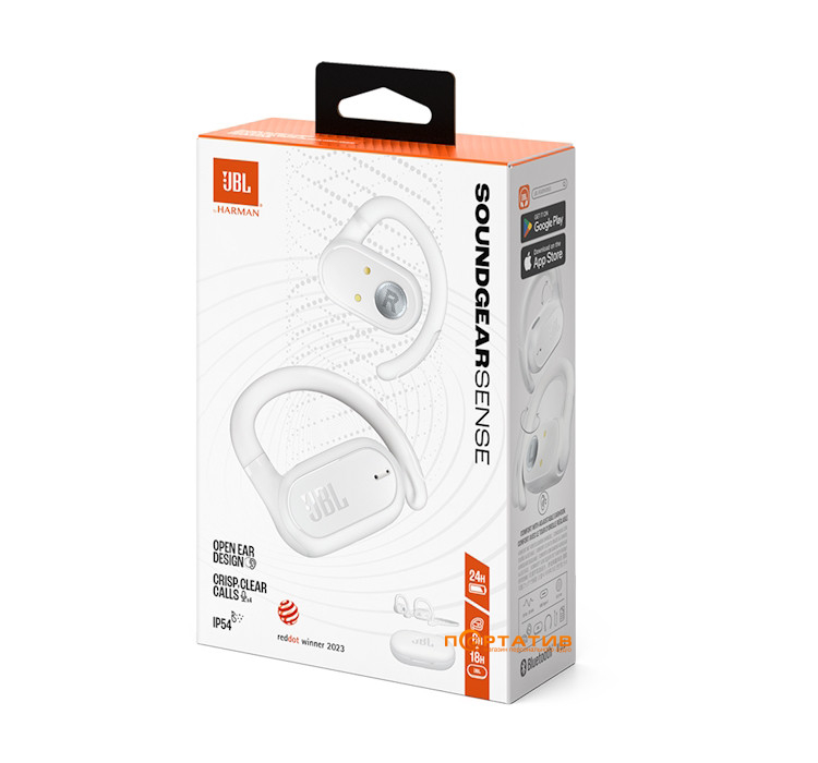 Наушники JBL Soundgear Sense White (JBLSNDGEARSNSWHT)