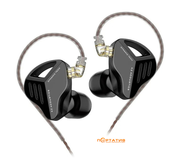 Навушники KZ Audio ZVX Black