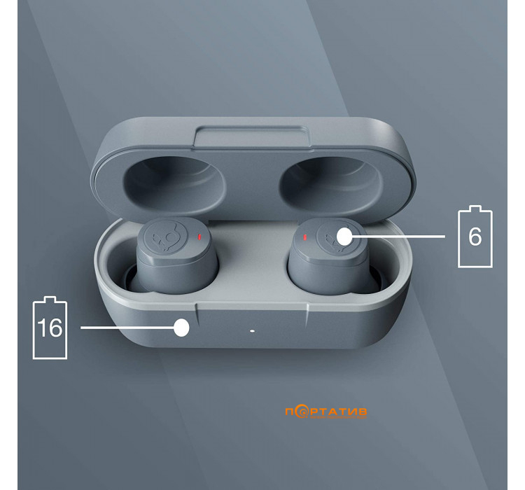 Навушники Skullcandy JIB Chill Grey (S2JTW-N744)