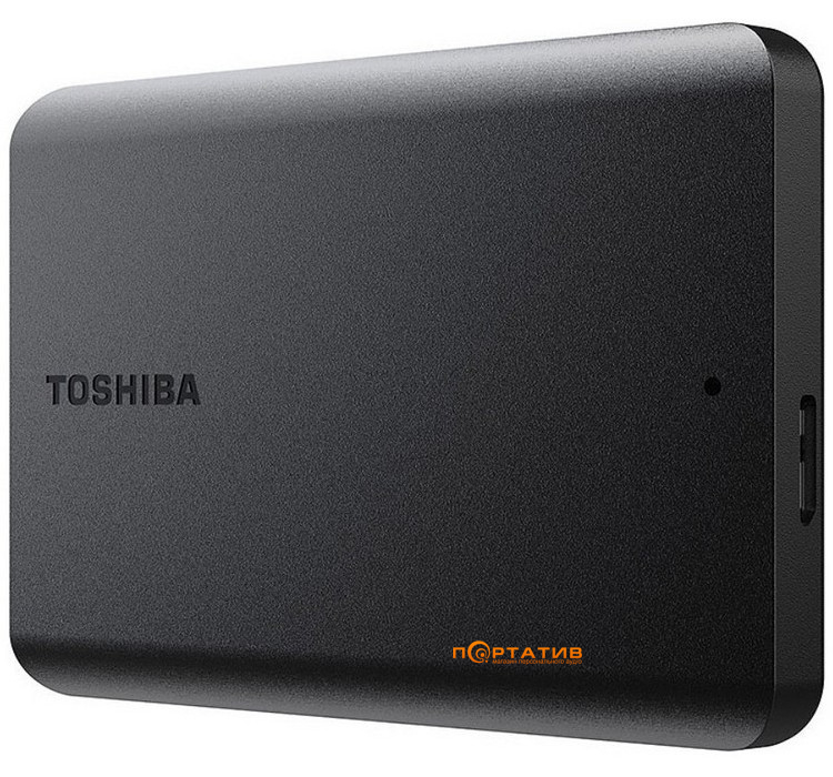 USB HDD накопичувач Toshiba Canvio Basics 2TB 2.5 USB 3.2 Black (HDTB520EK3AA)